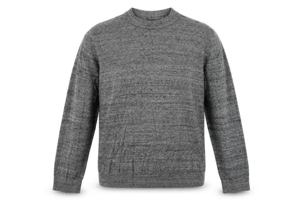 Mens UK Size L Burton Grey Pullover Jumper
