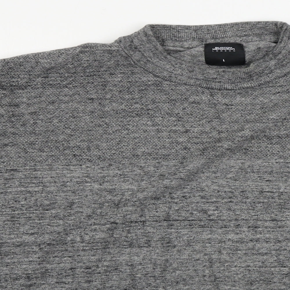 Burton Mens Grey   Pullover Jumper Size L