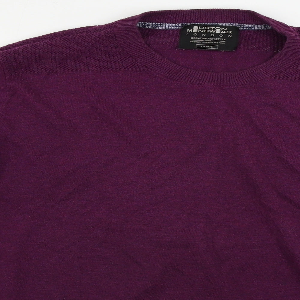 Burton  Mens Purple   Pullover Jumper Size L