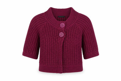 Womens UK Size 12 George Purple Cardigan Jumper