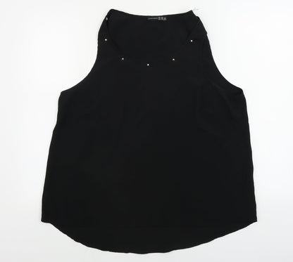 Womens UK Size 18 Atmosphere Black Basic Blouse