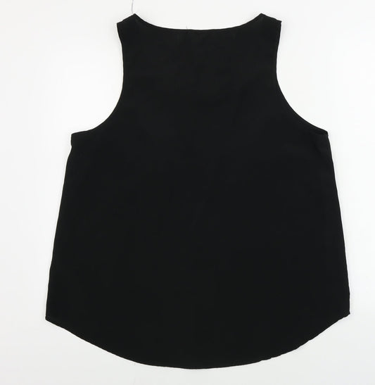 Womens UK Size 18 Atmosphere Black Basic Blouse
