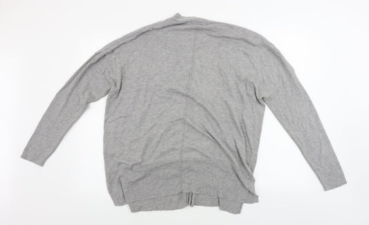 Nutmeg Womens Grey   Cardigan Jumper Size 14