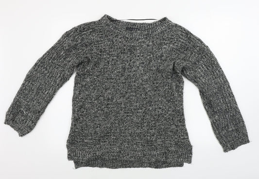 Womens UK Size 8 Atmosphere Grey Pullover Jumper