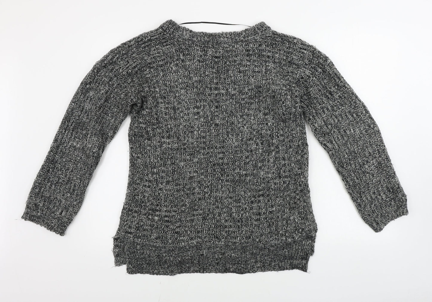 Womens UK Size 8 Atmosphere Grey Pullover Jumper
