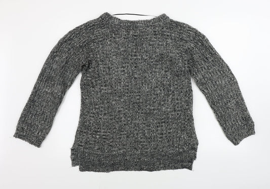 Womens UK Size 8 Atmosphere Grey Pullover Jumper
