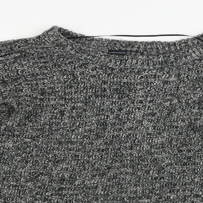 Womens UK Size 8 Atmosphere Grey Pullover Jumper