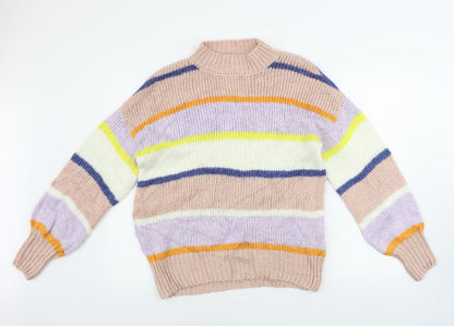 Womens UK Size M NEXT Pink Pullover Jumper