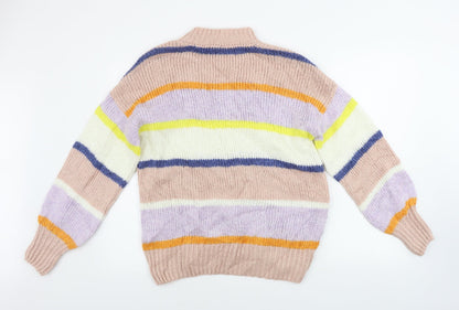 Womens UK Size M NEXT Pink Pullover Jumper