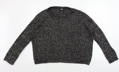 George  Womens Black   Pullover Jumper Size 16