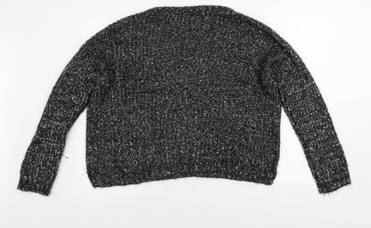 George  Womens Black   Pullover Jumper Size 16