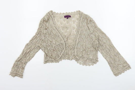 Debenhams  Womens Beige   Cardigan Jumper Size M