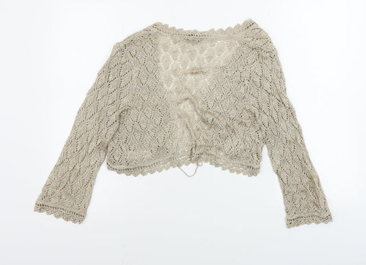 Debenhams  Womens Beige   Cardigan Jumper Size M