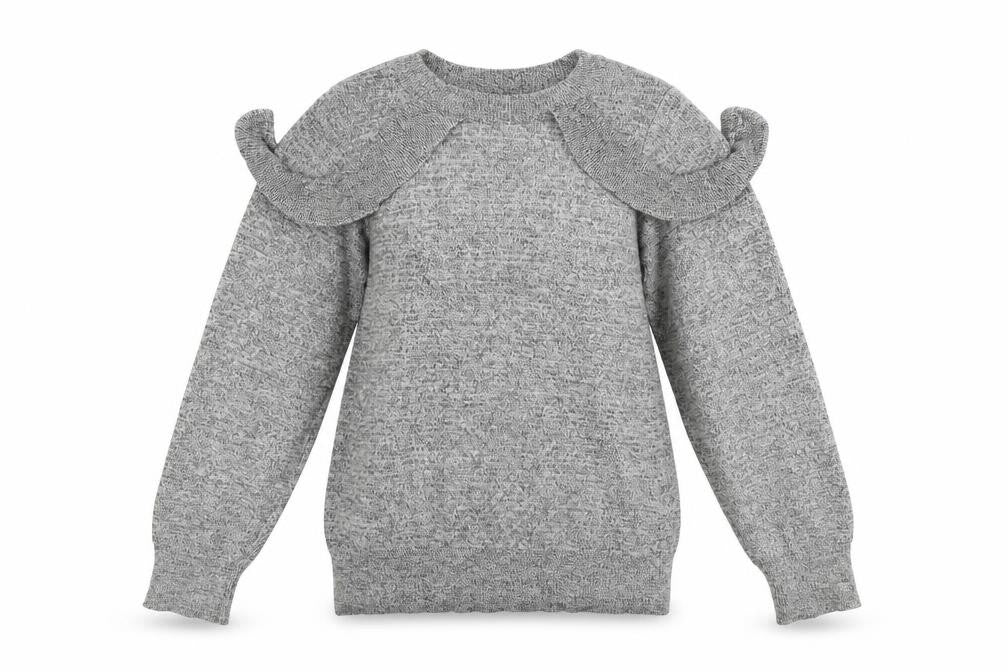 Womens UK Size 10 Topshop Grey Pullover Jumper