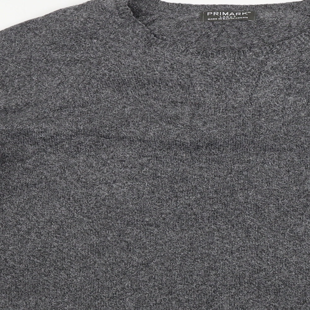 Primark  Mens Grey   Pullover Jumper Size L
