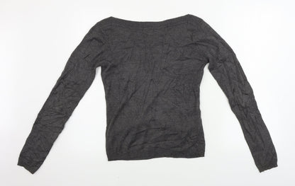 Blue Seven  Womens Grey   Pullover Jumper Size M