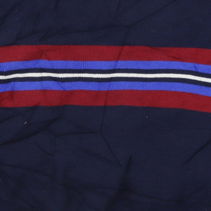 FOREVER 21  Womens Blue Striped  Pullover Jumper Size M