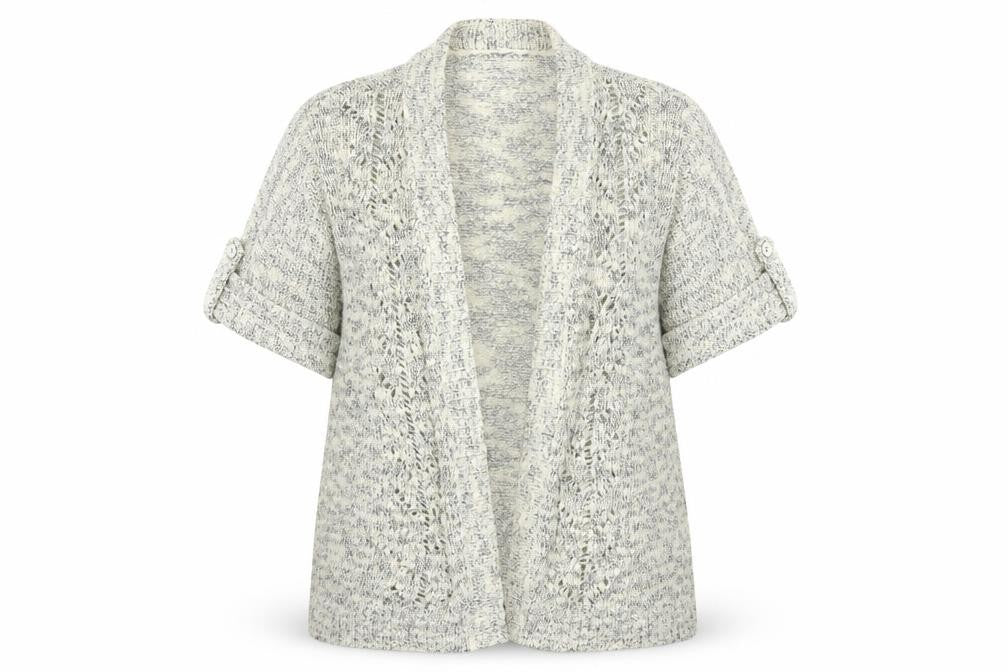 Womens UK Size 18 Profile Beige Cardigan Jumper