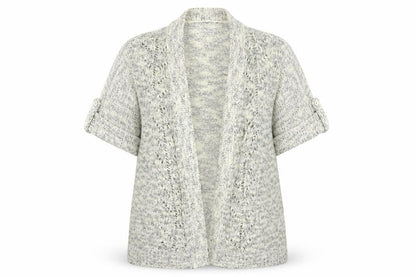 Womens UK Size 18 Profile Beige Cardigan Jumper