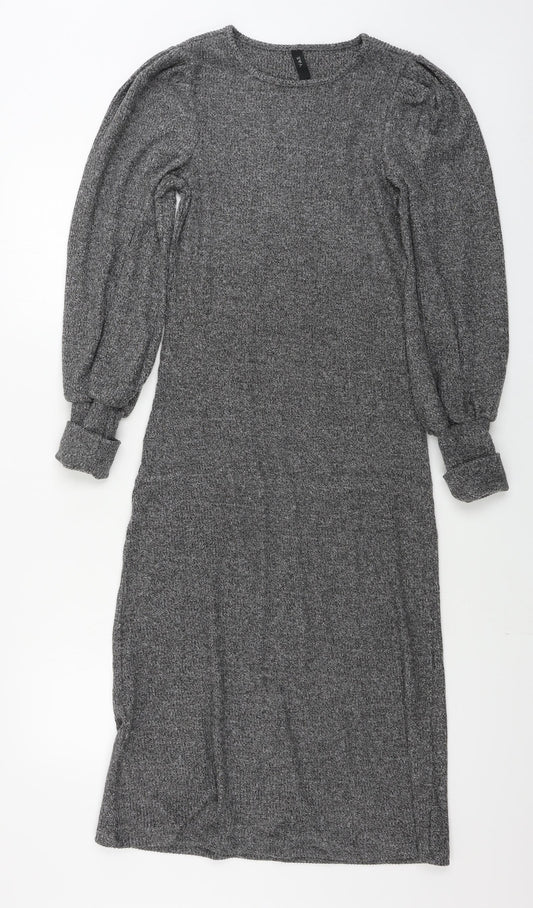 YAS  Womens Grey   Bodycon  Size M