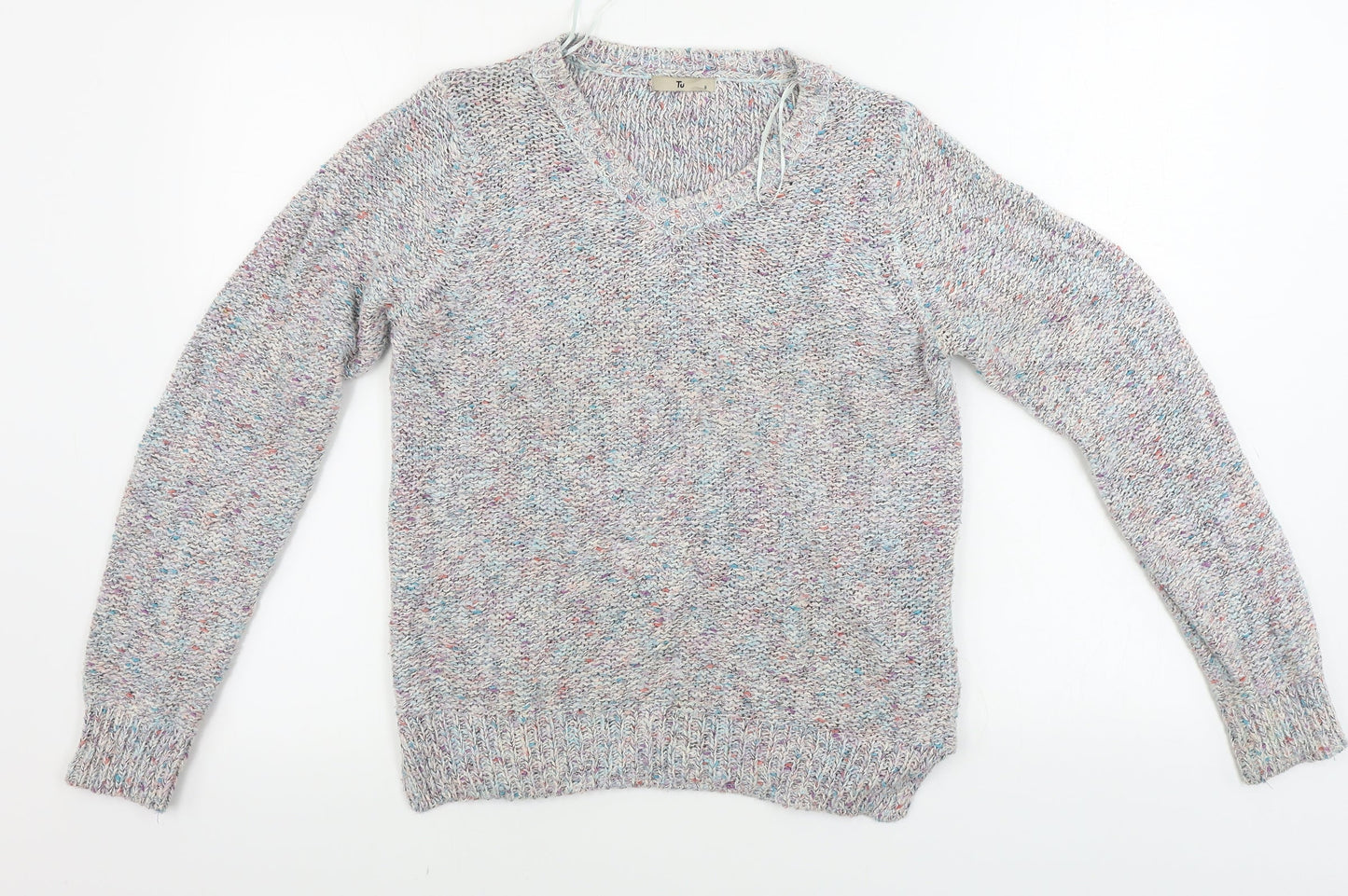 TU Womens Grey   Pullover Jumper Size 8