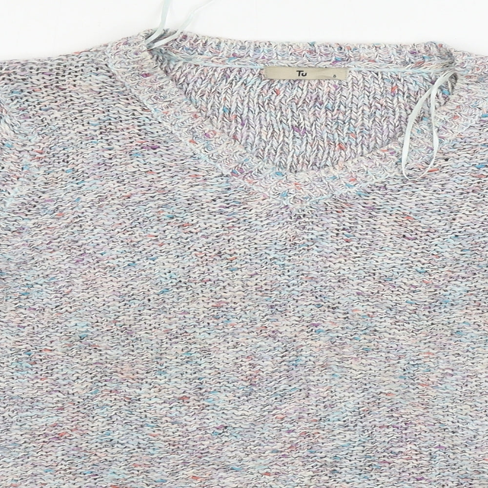 TU Womens Grey   Pullover Jumper Size 8