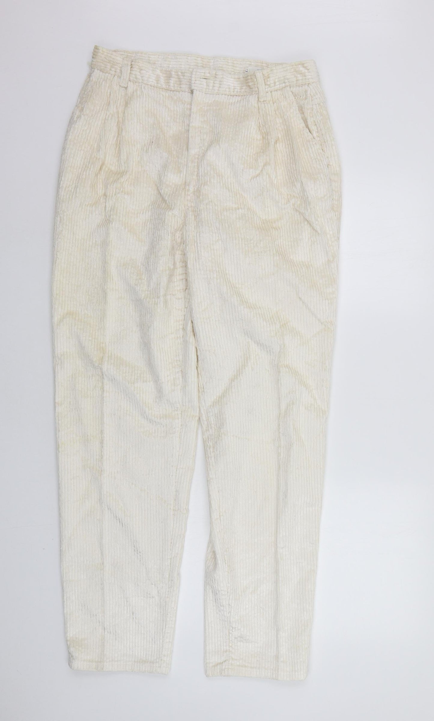 Womens UK Size 16 Brandtex Regular Fit  Beige Trousers