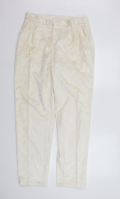 Womens UK Size 16 Brandtex Regular Fit  Beige Trousers
