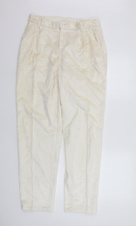 Womens UK Size 16 Brandtex Regular Fit  Beige Trousers