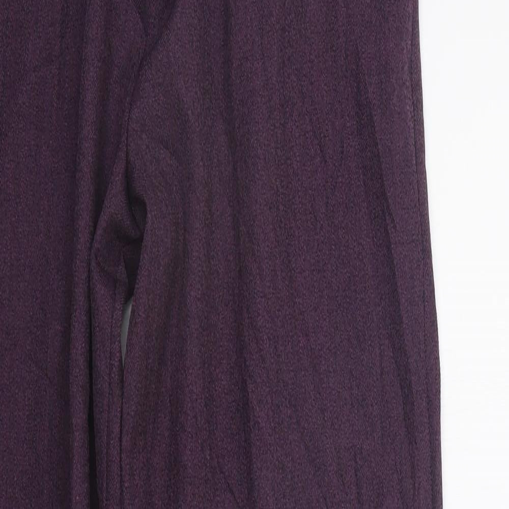 Womens UK Size 14 emma collection Regular Fit  Purple Trousers