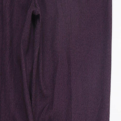Womens UK Size 14 emma collection Regular Fit  Purple Trousers