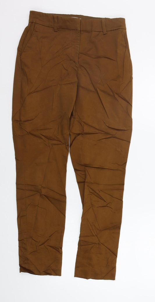Womens UK Size 8 H&M Regular Fit  Beige Trousers