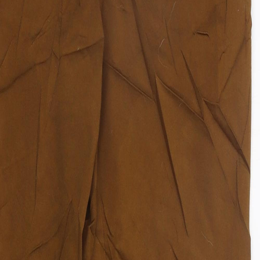 Womens UK Size 8 H&M Regular Fit  Beige Trousers