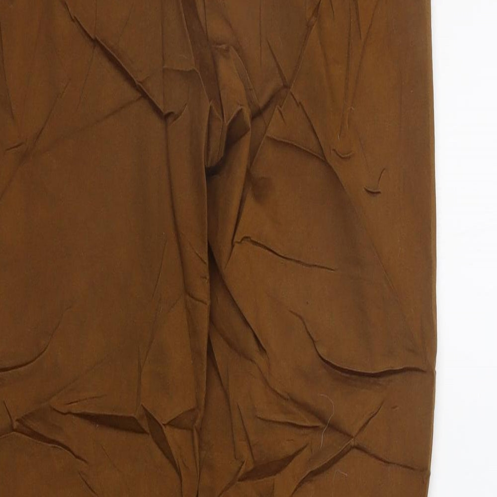 Womens UK Size 8 H&M Regular Fit  Beige Trousers