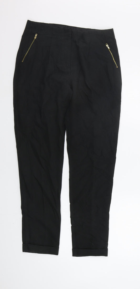 New Look Womens Grey   Trousers  Size 8 L28 in