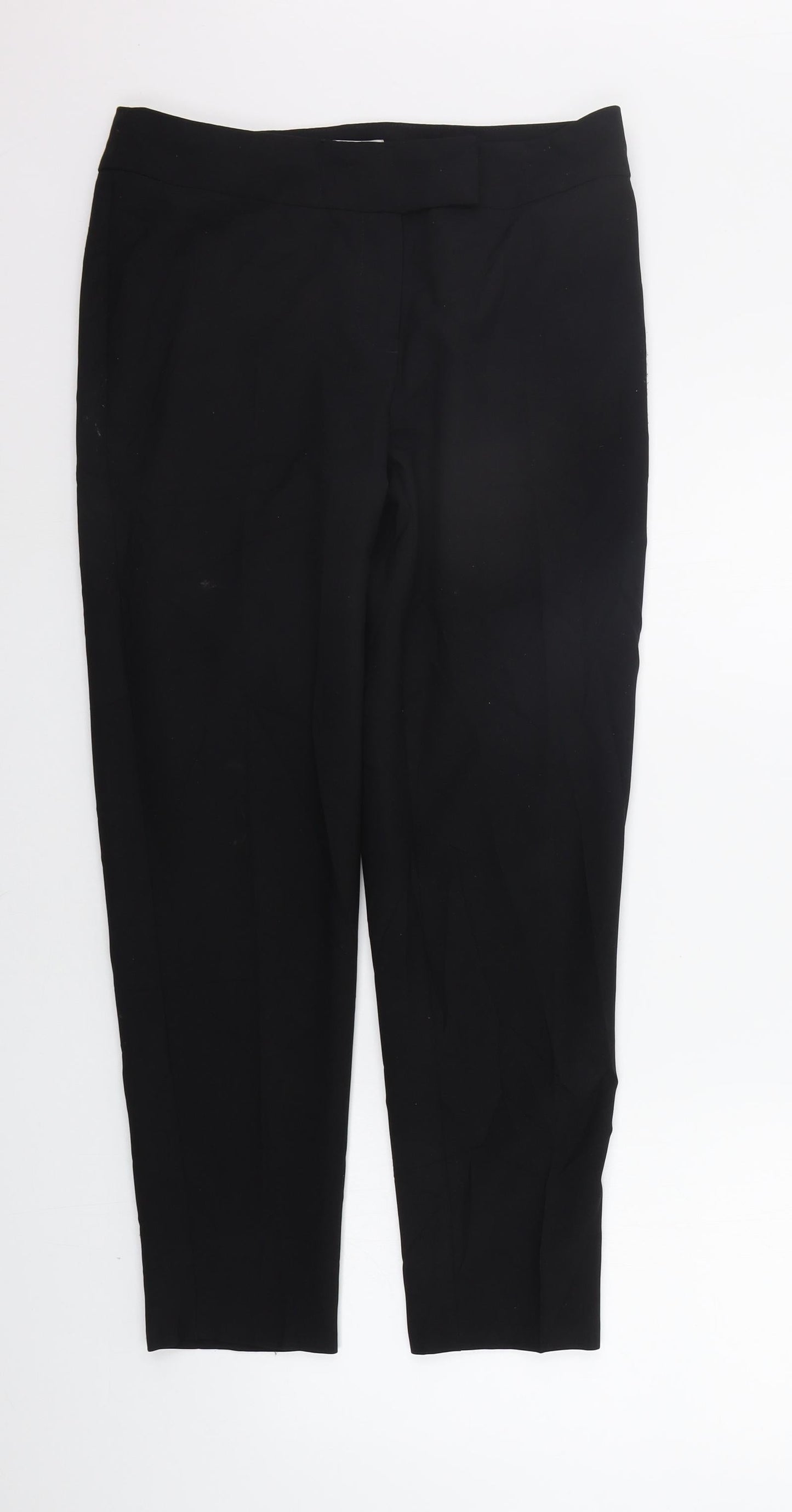 George Womens Black   Trousers  Size 10 L26 in
