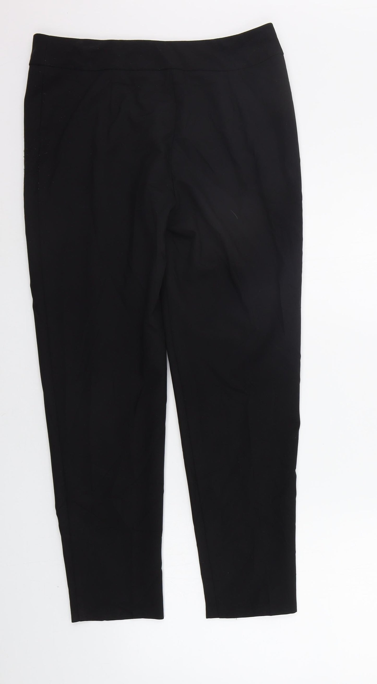George Womens Black   Trousers  Size 10 L26 in