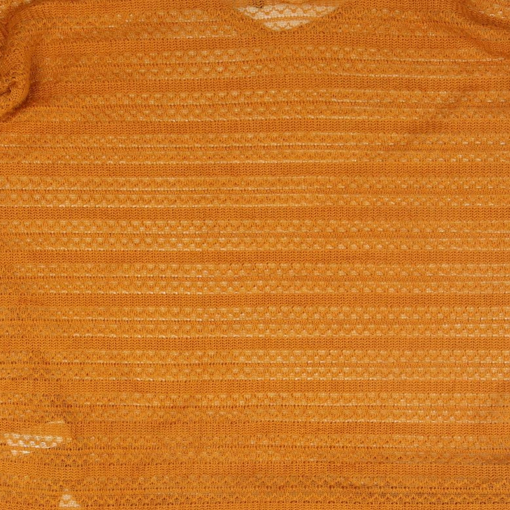 Womens UK Size 10 NEXT Orange Basic T-Shirt