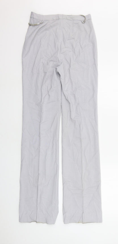 Mariella Rosati Womens Grey   Trousers  Size 8 L31 in