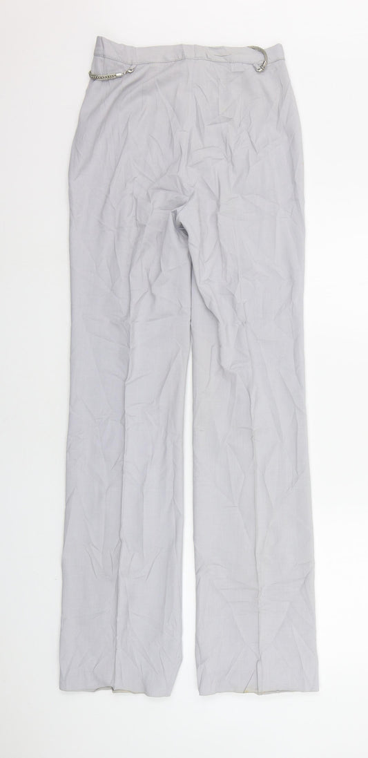 Mariella Rosati Womens Grey   Trousers  Size 8 L31 in
