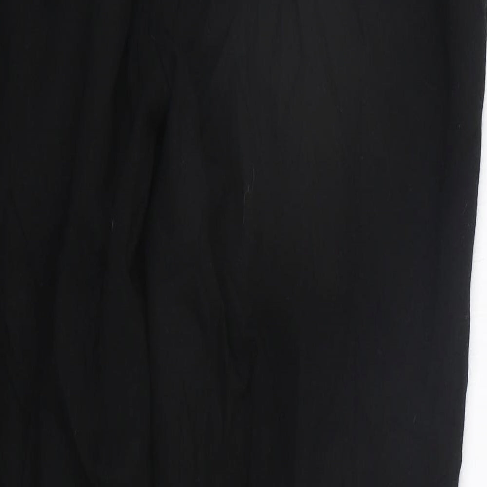 TU Womens Black   Trousers  Size 12 L25 in