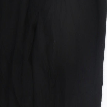 TU Womens Black   Trousers  Size 12 L25 in