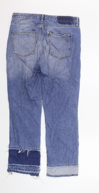 &DENIM Womens Blue   Straight Jeans Size 30 in L27 in