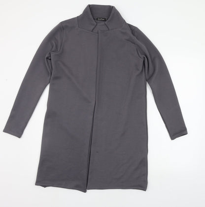 Boohoo Womens Grey   Cardigan Jumper Size 10