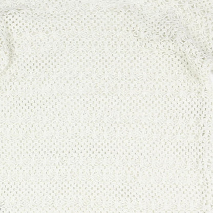 Womens UK Size 6 NEXT White Pullover Jumper