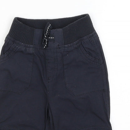 Matalan Baby Blue   Cargo Trousers Size 6-9 Months