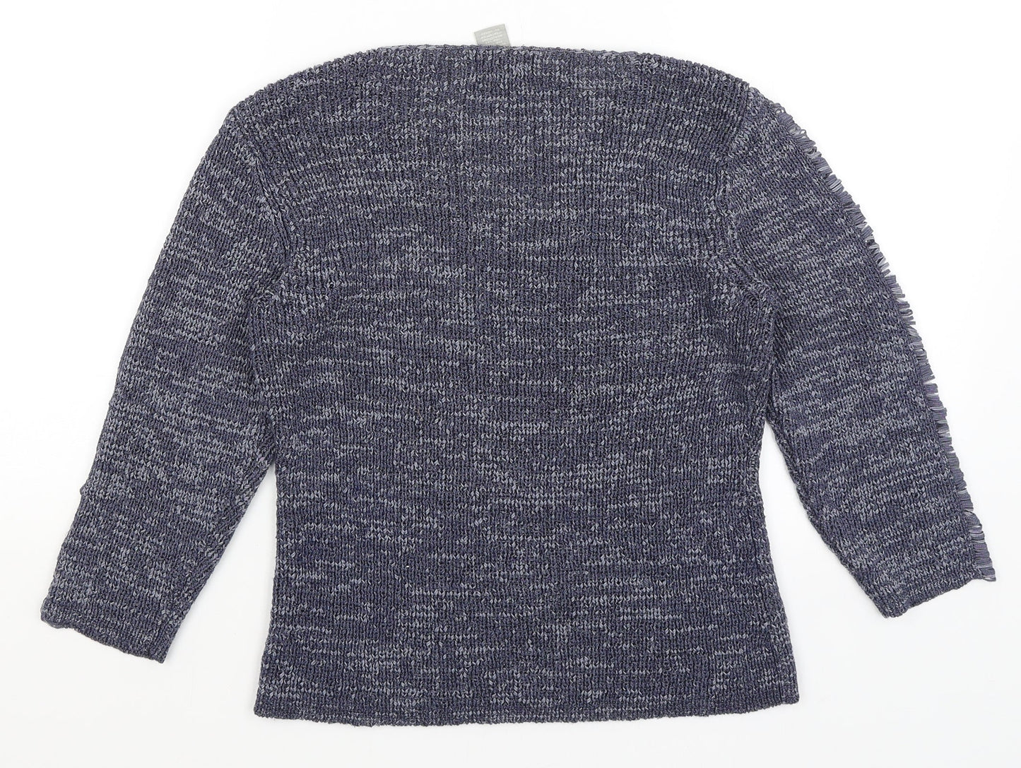 Womens UK Size M Deane & White Blue Pullover Jumper