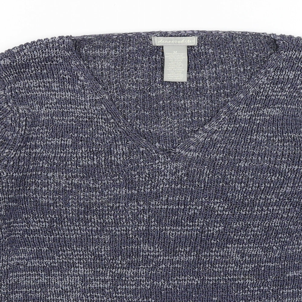 Womens UK Size M Deane & White Blue Pullover Jumper
