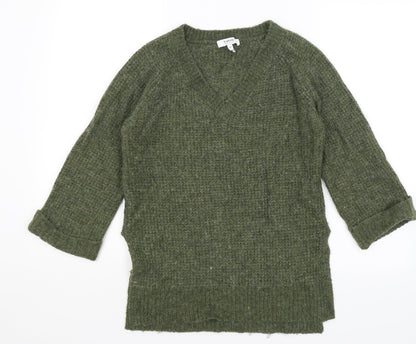 B You Womens Green   Pullover Jumper Size XS