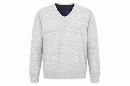 Mens UK Size L Burton Menswear Grey Pullover Jumper